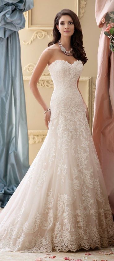 David Tutera for Mon Cheri Spring 2015 Bridal Collection
